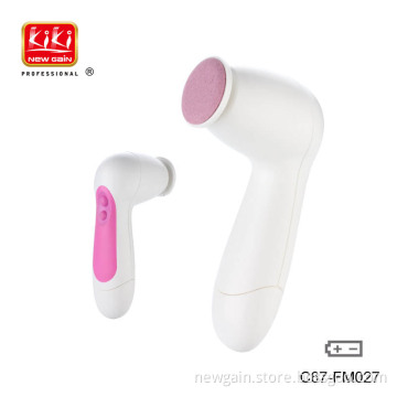 facial cleansing, Exfoliate skin, massage and callous removal
